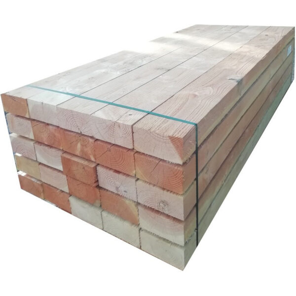 25 Traverses - Douglas Brut Naturel - 100x200mm - 2m40