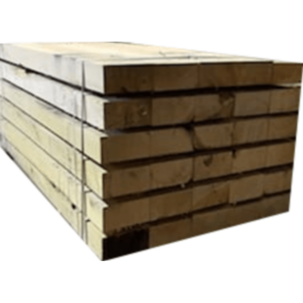 30 Traverses - Chêne Brut Naturel - 100x200mm - 2m